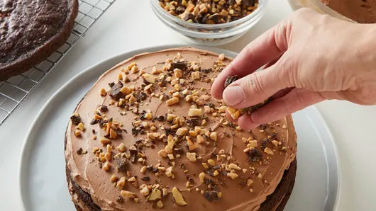 8-Layer German Chocolate Toffee Cake