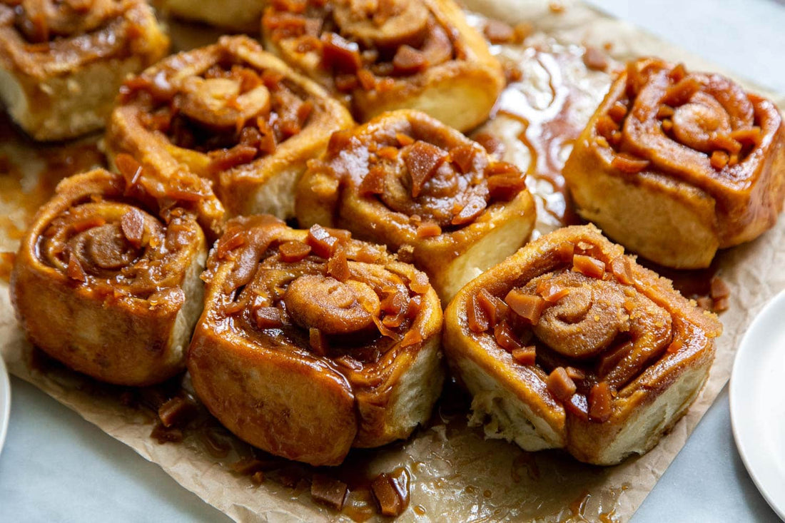 Sinful Toffee Cinnamon Rolls Recipe