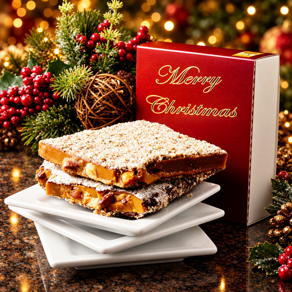 1/2 lb Christmas Toffee Box - 6 Pack