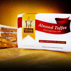 2 lb Milk Chocolate Almond Toffee Box