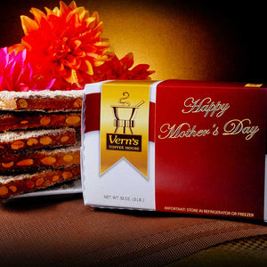 2 lb Toffee Mother's Day Box Dark Chocolate